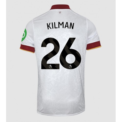 Dres West Ham United Max Kilman #26 Rezervni 2024-25 Kratak Rukav